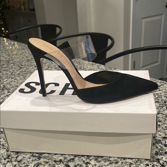 Schutz Black Women's Heels - Picture 2 of 4